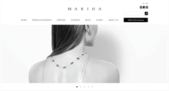 Desktop Screenshot of mariha.jp